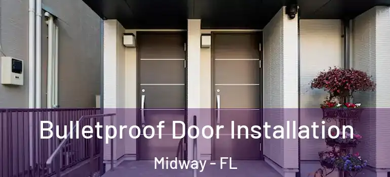  Bulletproof Door Installation Midway - FL