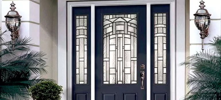 Stained Glass Door Panels in Midway, FL