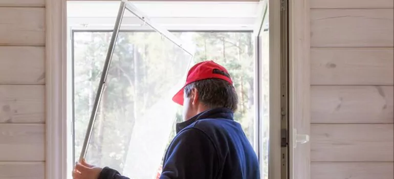 Expandable Window Screen Installation in Midway, FL