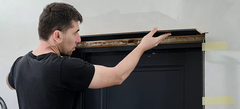 Wood Door Hole Repair in Midway, FL