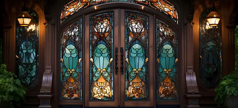 Wrought Iron Storm Door in Midway, FL