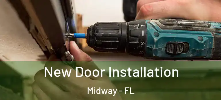  New Door Installation Midway - FL