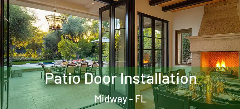  Patio Door Installation Midway - FL